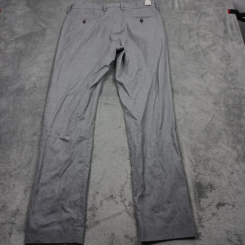 J Crew Pants Mens 34x34 Gray Bowery Chino‎ Straight Preppy Cotton Modern